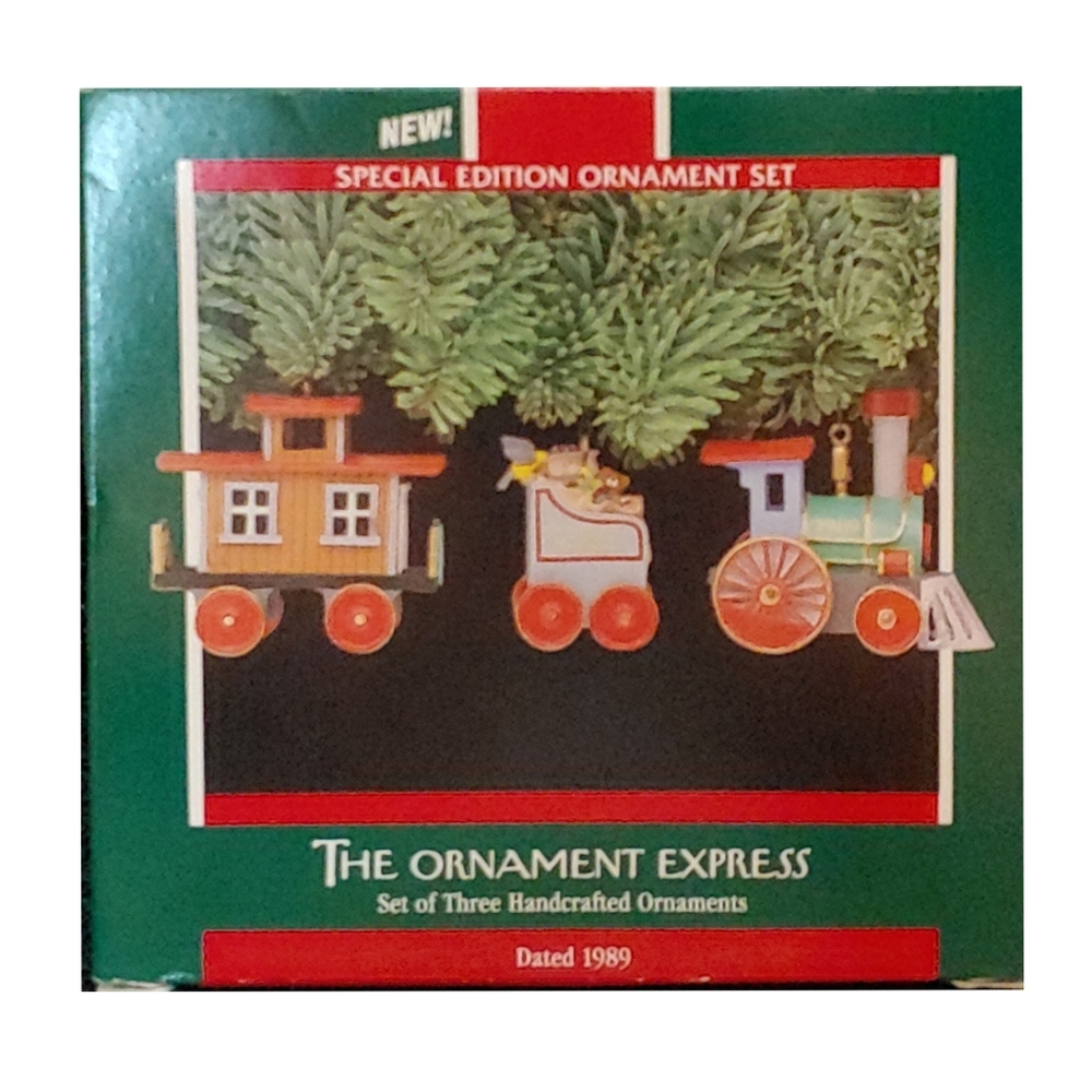 VTG! Hallmark 1989 "The Ornament Express"